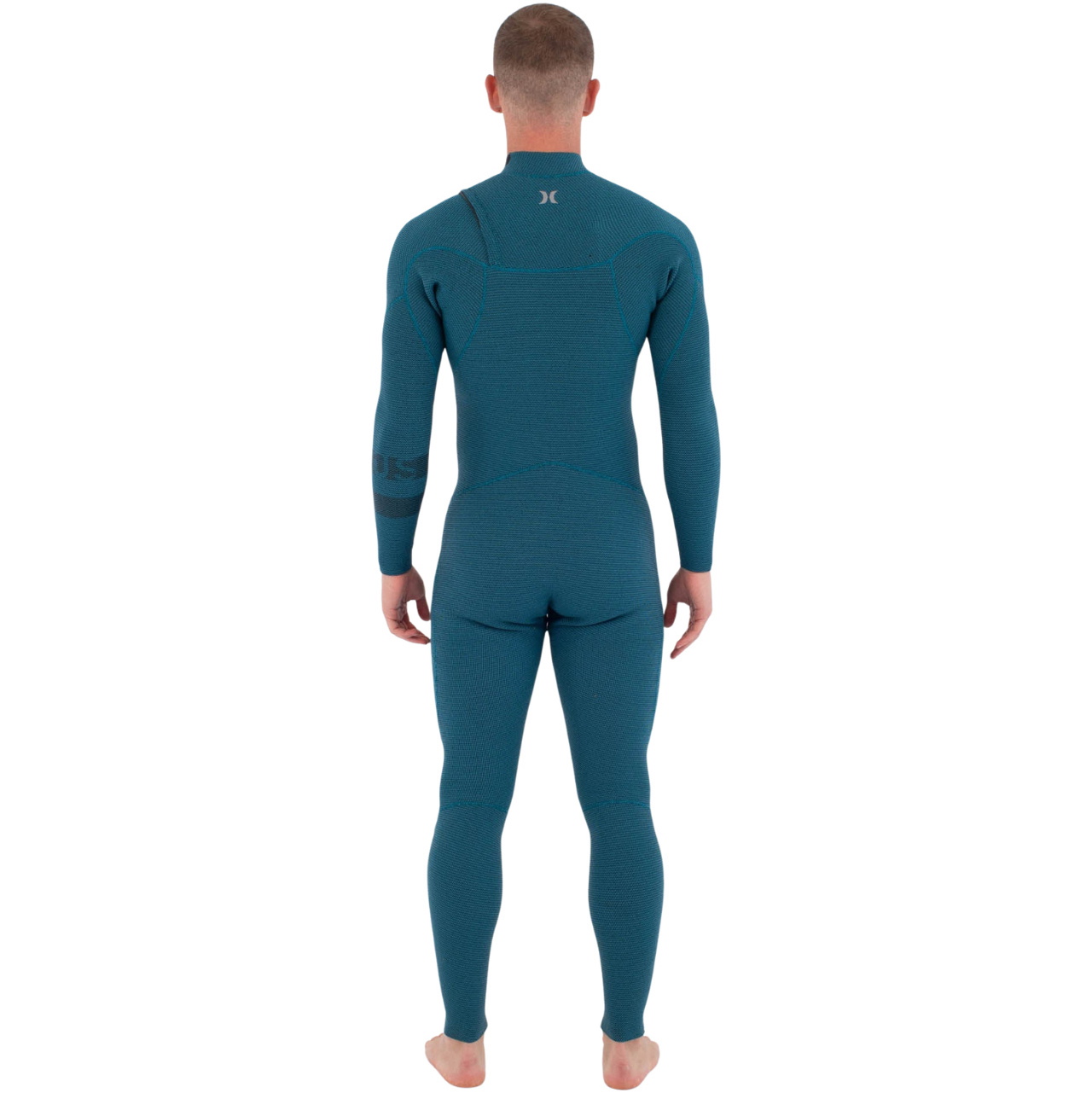 2026 Hurley Hommes Plus 4/3mm Combinaison Néoprène MFS0012403 - Black / Skyblue